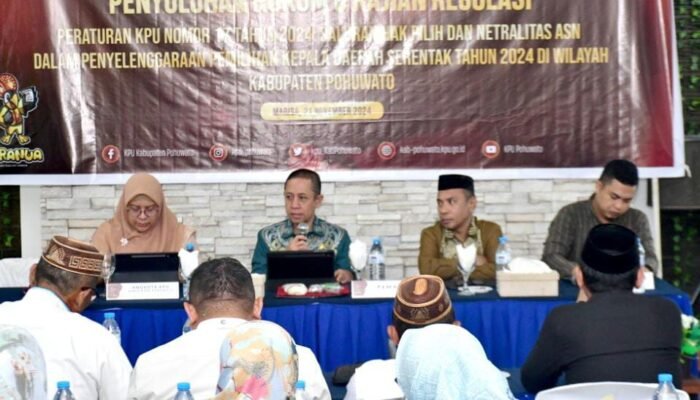 Arman Mohamad Hadiri Penyuluhan Hukum dan Regulasi Pilkada 2024 di Pohuwato
