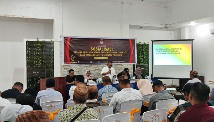 KPU Pohuwato Harap Kades Bisa Mengajak Masyarakat Hadir di TPS