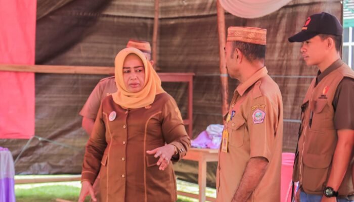 Wakil Bupati Pohuwato Lakukan Monitoring TPS Jelang Hari Pemilihan
