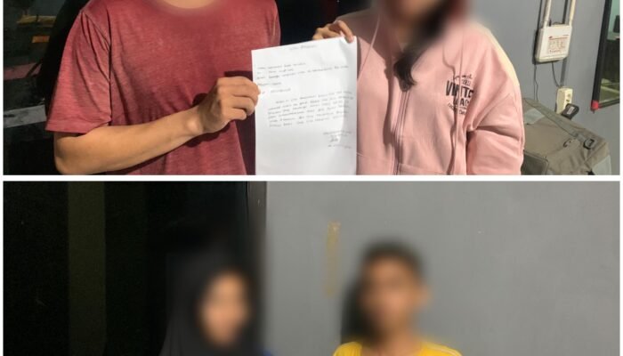 Jelang Nataru, Polda Gorontalo Amankan Dua Pasangan Bukan Suami Istri
