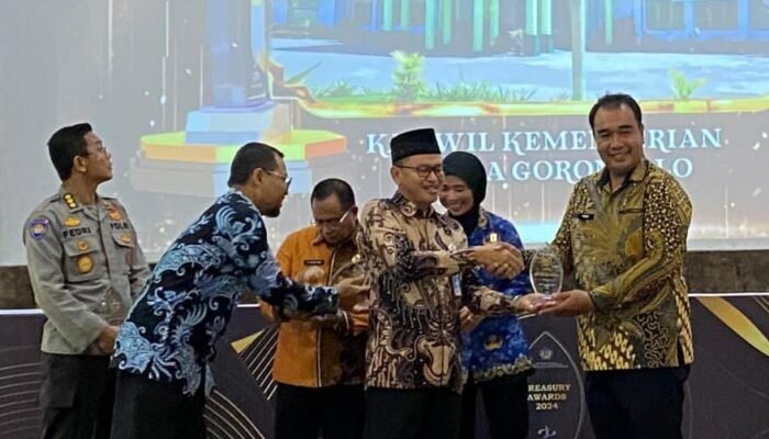 Lapas Pohuwato Raih Peringkat I IKPA Terbaik dalam Treasury Awards 2024