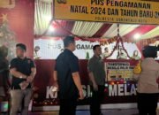 Kasatgas Gakkum Polda Gorontalo Pantau Pengamanan Operasi Lilin Otanaha 2024