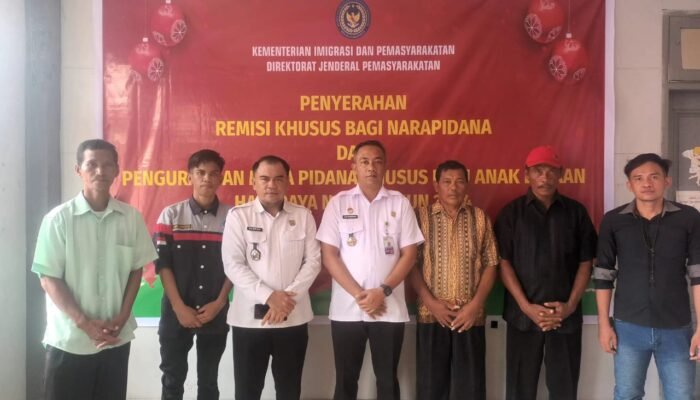 Tiga Narapidana Lapas Pohuwato Terima Remisi Natal 2024