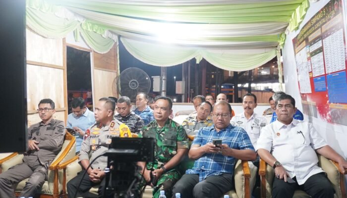 Kasrem 133/NW Tinjau Pos Pengamanan Tahun Baru 2025 di Gorontalo