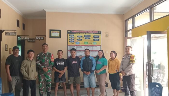 Babinsa-Bhabinkamtibmas Anggrek Berhasil Selesaikan Kasus Pencurian Motor yang Viral di Medsos