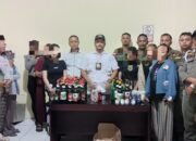 Satpol PP Provinsi-Pohuwato Amankan Miras dan Sejumlah Wanita Tanpa Identitas