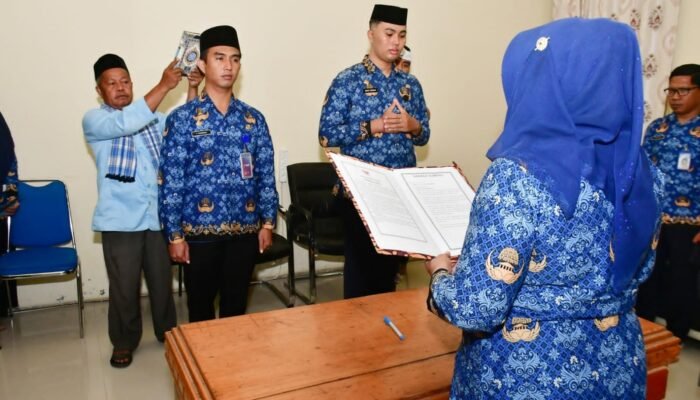 Dua ASN Lulusan STTD Resmi Bertugas  di Dinas Perhubungan Pohuwato 