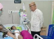 Bocah 6 Tahun Penderita Kanker Saraf Dibantu Bupati Pohuwato Berobat di RS Makassar