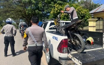Operasi Keselamatan Otanaha 2026 Digelar, Satlantas Polres Pohuwato Masih Temukan Pelanggar Lalu Lintas