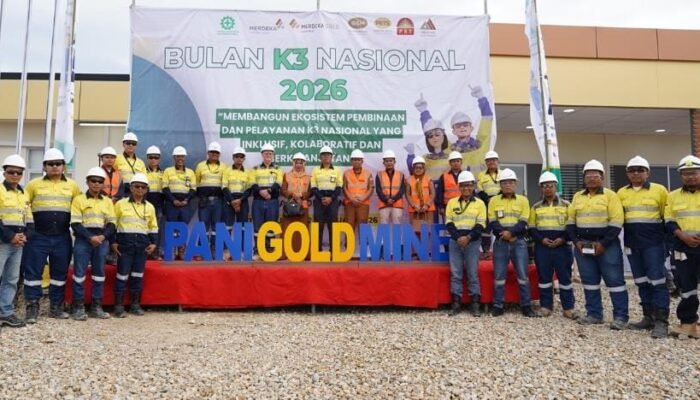Pani Gold Mine Ukir 15 Juta Jam Kerja Aman, Keselamatan Jadi Prioritas
