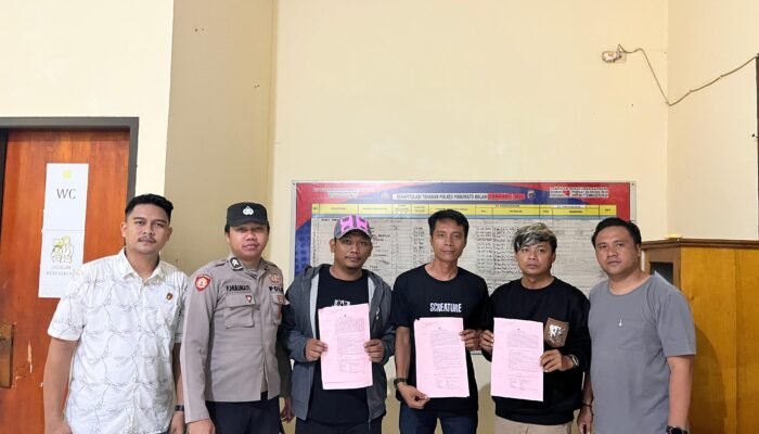 Empat Tersangka Penganiayaan di PETI DAM Hulawa Akhirnya Ditahan