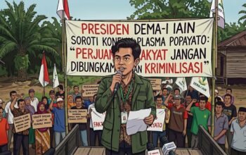 Presiden DEMA-I IAIN Soroti Konflik Plasma Popayato: “Perjuangan Rakyat Jangan Dibungkam dengan Kriminalisasi”