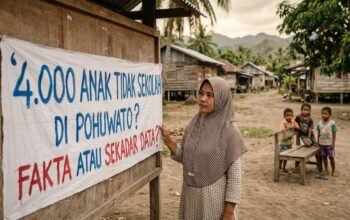 4.000 Anak Tidak Sekolah di Pohuwato, Fakta atau Sekadar Data?