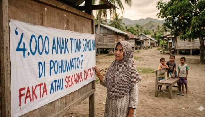 4.000 Anak Tidak Sekolah di Pohuwato, Fakta atau Sekadar Data?