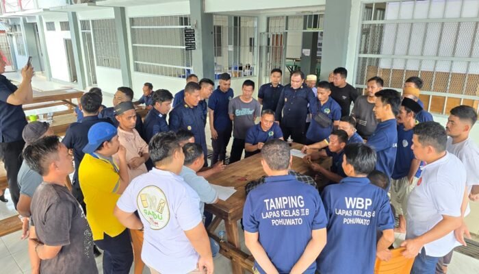 Lapas Pohuwato Cetak Sejarah, Turnamen Domino Perdana Jadi Inovasi Pembinaan Warga Binaan