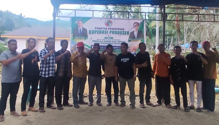 Koperasi Produsen Bukit Bendera Nusantara Resmi Dibentuk, Bukti Kesiapan Masyarakat Menunggu Kepastian WPR