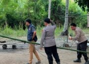 Polsek Popayato Bubarkan Praktik Sabung Ayam di Milangoda’a, Sejumlah Barang Disita