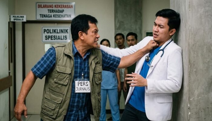 Diduga Mengamuk di Rumah Sakit, Pria Residivis Aniaya Tenaga Medis dengan Kursi
