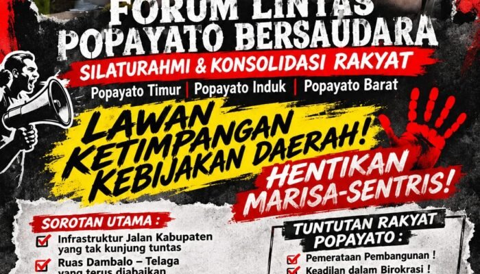 Forum Lintas Popayato Bersaudara Soroti Pemerataan Pembangunan Pohuwato